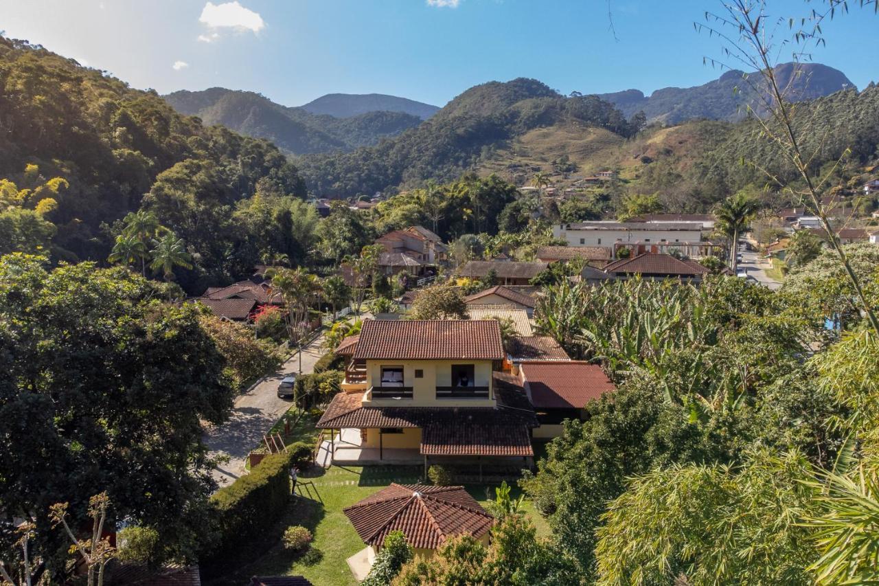 Casa Di Maria 4 Quartos A 500M Centro - Sauna, Piscina, Fogao A Lenha, Churrasqueira - Acesso Privativo Ao Ao Rio - Ideal Para Familias Nova Friburgo Dış mekan fotoğraf