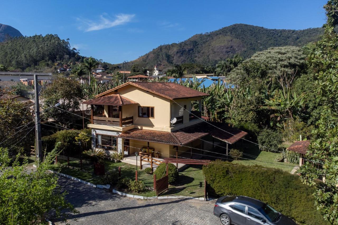 Casa Di Maria 4 Quartos A 500M Centro - Sauna, Piscina, Fogao A Lenha, Churrasqueira - Acesso Privativo Ao Ao Rio - Ideal Para Familias Nova Friburgo Dış mekan fotoğraf