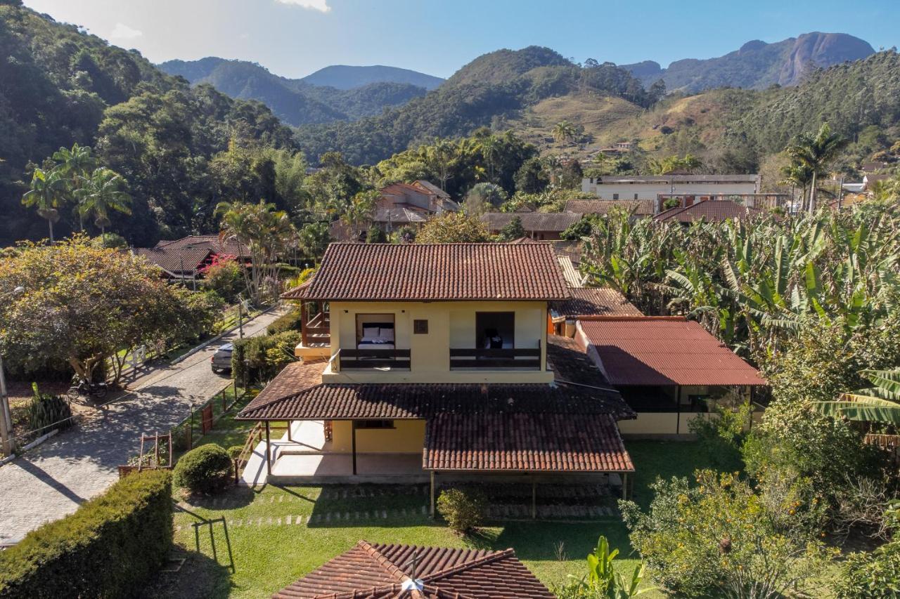 Casa Di Maria 4 Quartos A 500M Centro - Sauna, Piscina, Fogao A Lenha, Churrasqueira - Acesso Privativo Ao Ao Rio - Ideal Para Familias Nova Friburgo Dış mekan fotoğraf